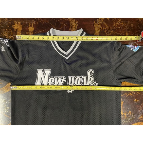 Vtg Headgear Classics NY Black Yankees Negro League Jersey 1944 #99 Stitched M - Picture 9 of 16